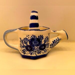 Delft Blue Hand painted Miniature watering Can 054029 Collectible‎